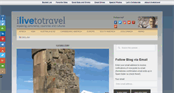Desktop Screenshot of ilivetotravel.me